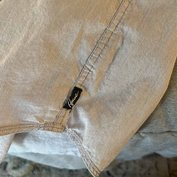 Howe 100% light gray cotton short sleeve shirt - Picture 4 of 6